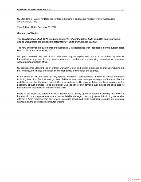 UL 1973 PDF UL 1973 PDF